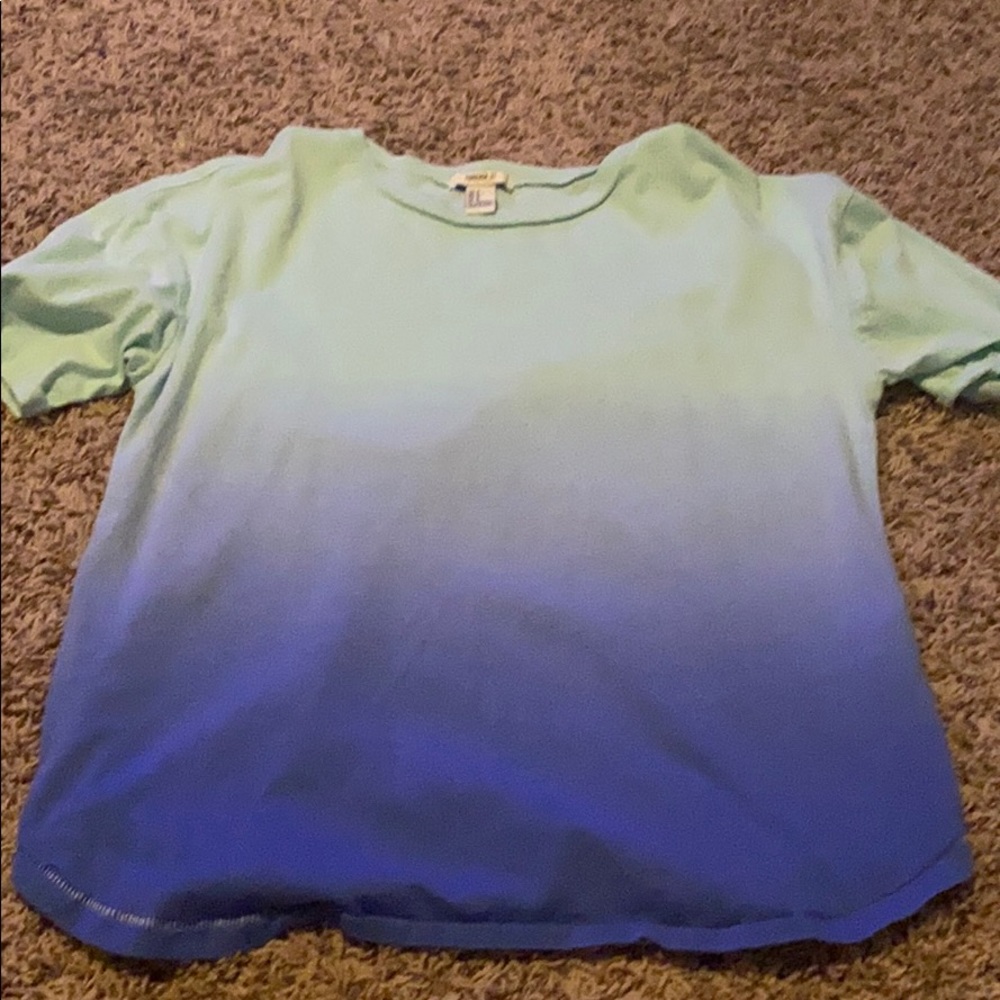 ombré shirt